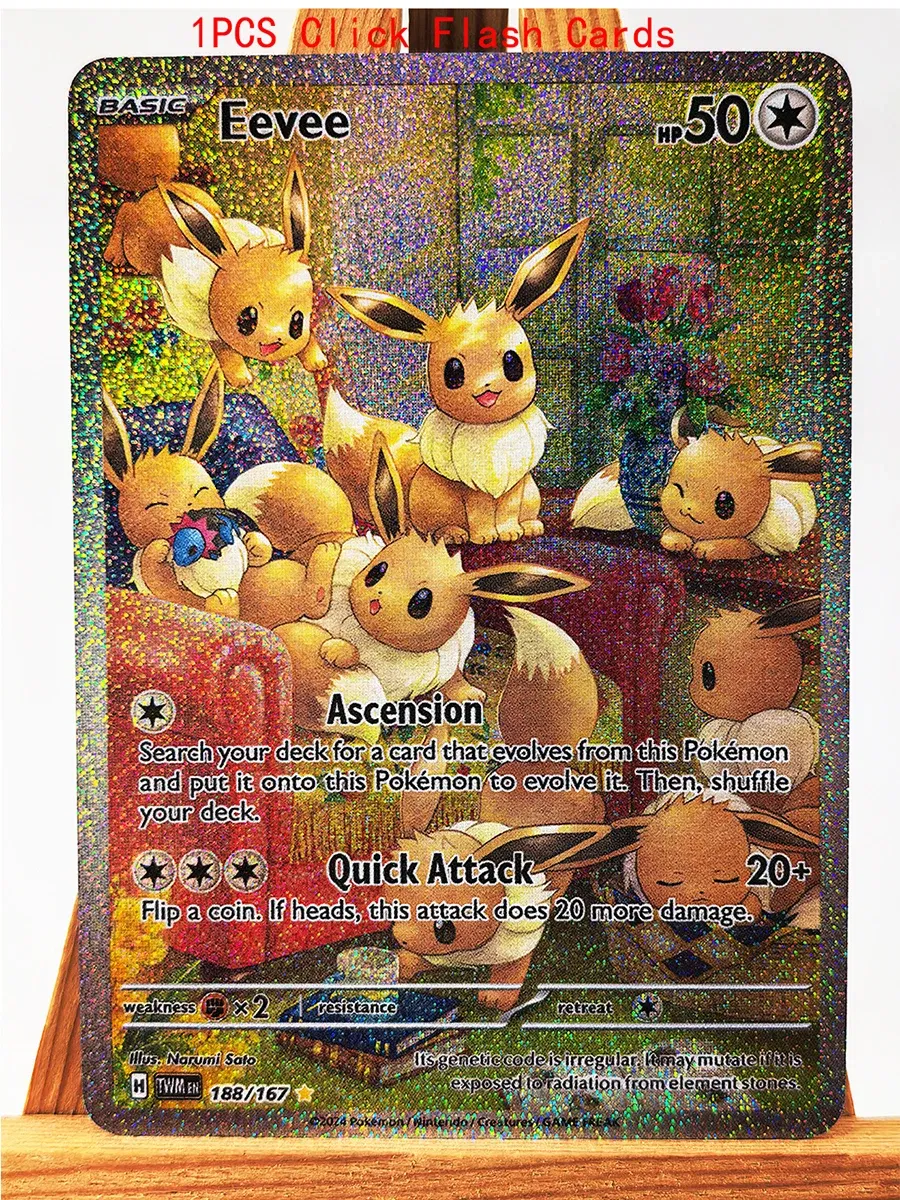 Color: VIOLET/?«?—?…° - Umbreon Eevee Sylveon Leafeon Glaceon Toys Hobbies Hobby Collectibles Game Collection Anime Cards