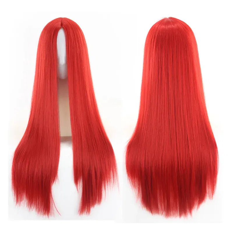 Color: Brown - Girl Princess Cosplay Wig Children Mermaid Wig Princess Hair Accessories Carnival Party Wig Princess Dress Accessories Matching