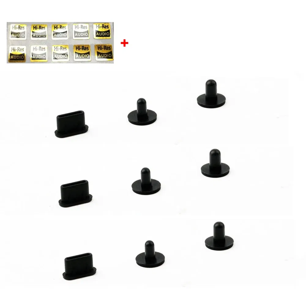 3Sets Dust Plug for Sony Walkman NW-WM1AM2 WM1ZM2 ZX500 ZX505 ZX507 SHANLING M9 M7 M3X Lotoo Paw Gold Touch Paw 6000 Cayin C9