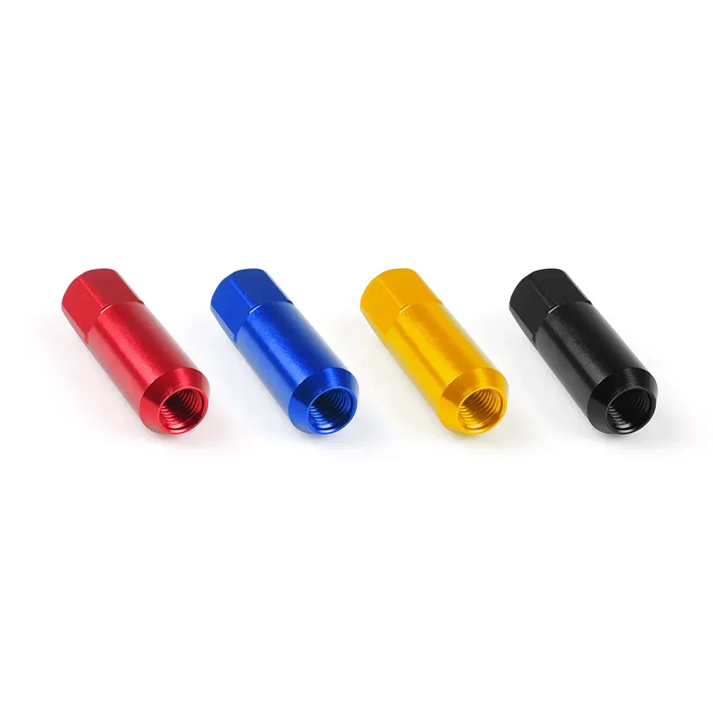 Color Name: Gold - Dynoracing 60MM M12*1.5 Wheel Nuts New 20PCS Racing Lug Wheel Nuts Screw Aluminum Lug Nut M12X1.5 BX100442