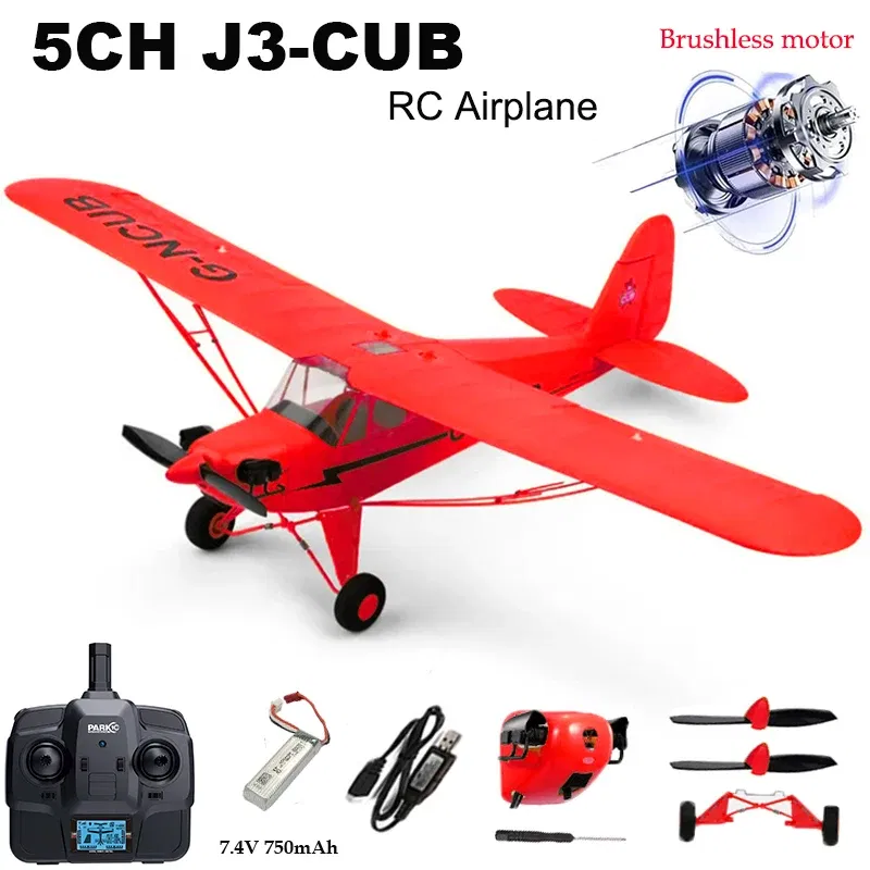 Color: WHITE - 2025 New Hot 2.4G RC Plane WLtoys A160 Upgraded Version Red 5CH 3D/6G Fixed Wing Aircraft Brushless Motor Outdoor Toys For Gift