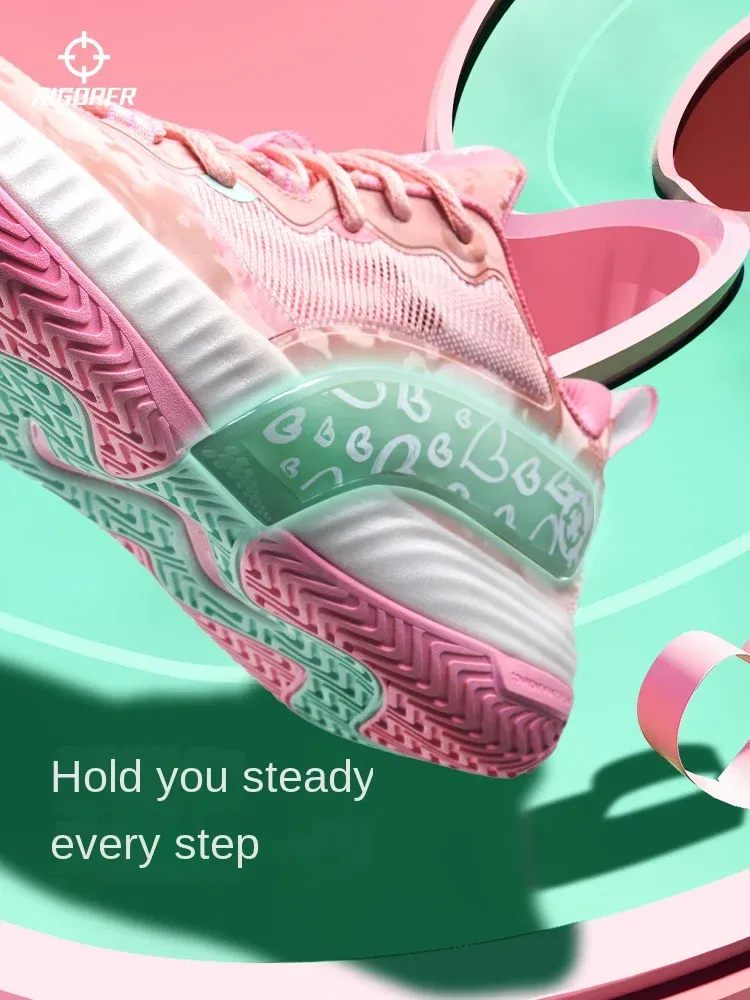 AR Duel2 RIGORER Austin Reaves 'Valentine's Day' Basketball Shoes Men Shock cushioning Low top Professional Practical Sneaker