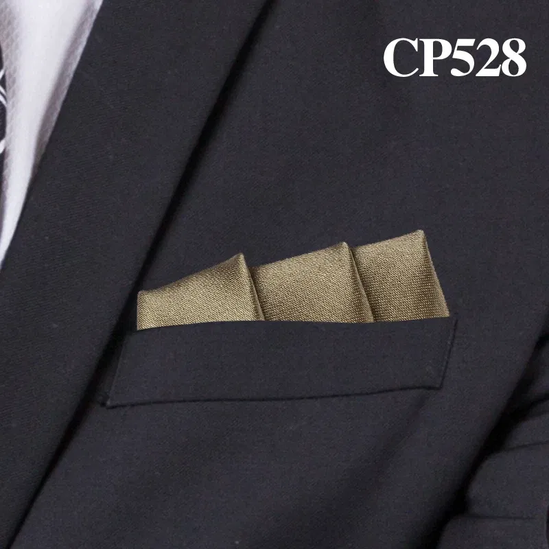 Color: Rose Red - Satin Handkerchief For Men Candy Color Mens Suits Pocket Square Business Chest Towel Hanky Suit Napkin Solid Hankies