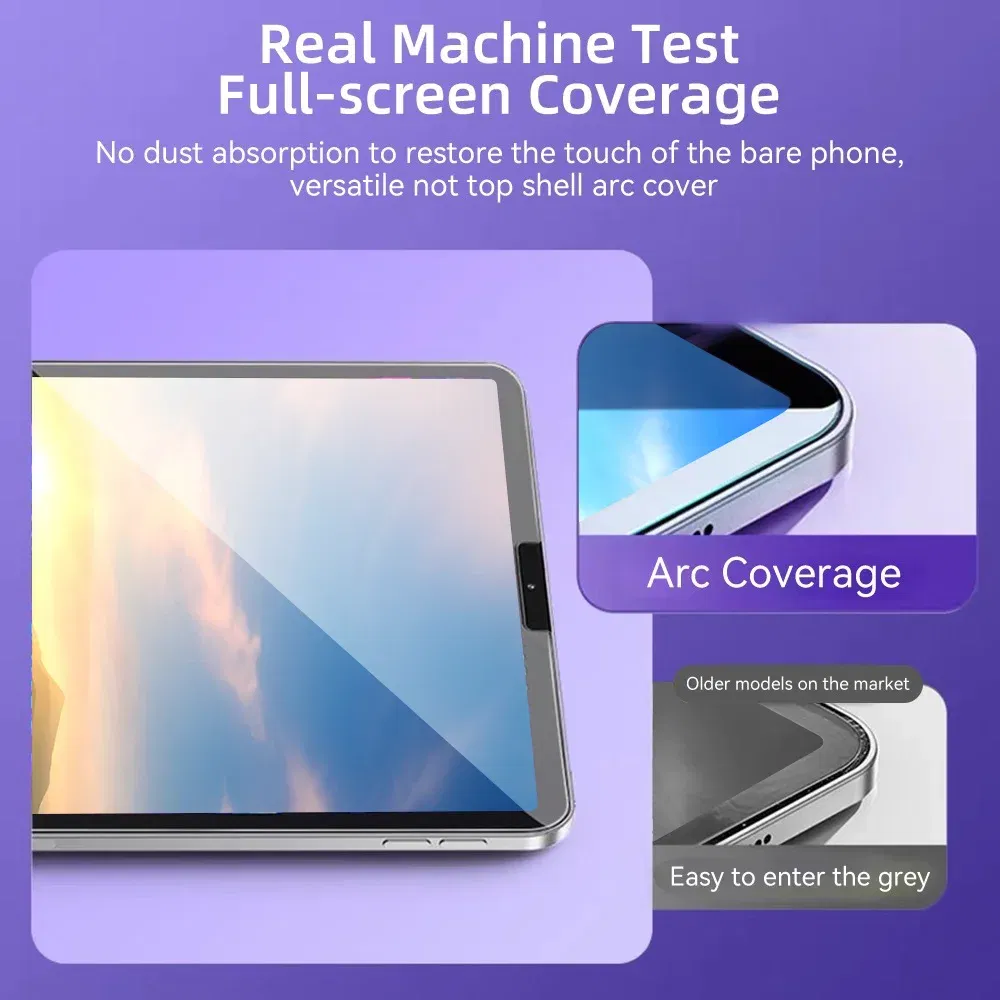 Color: green - For iPad Air M2 Tempered Glass Screen Pro 11/13 M4 Protector Film fir for 5/6/7/8/9/10th Gen Air4/5 Mini6 Air3 10.5