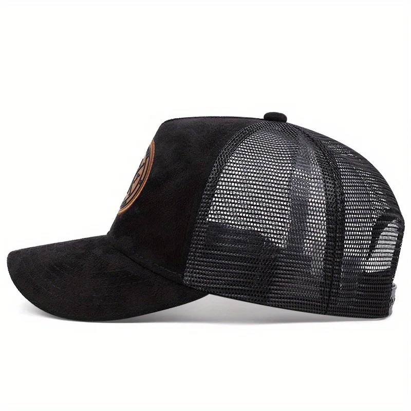 Color: GRAY, Size: Adjustable - Hot Sale Unisex Cap ENJOY LIFE Letter Patch Baseball Caps Men Women Trucker Hat