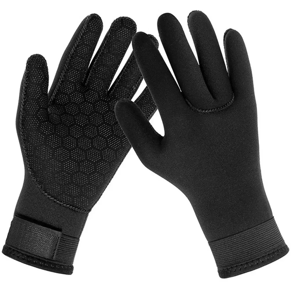 Size: S - 3mm Wetsuit Gloves Thermal Anti Slip Neoprene Scuba Diving Gloves Surfing Gloves For Spearfishing Swimming Rafting Kayaking