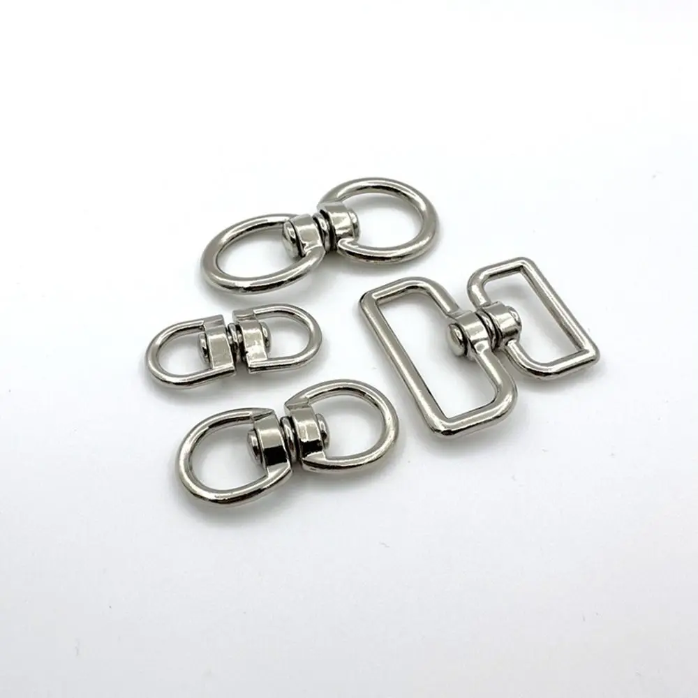 Color: Yellow - Metal Eight-Character Rotating Buckle Ring Anti-Knotting Dog Chain Buckle Connecting Ring DIY Jewelry Pendant Jewelry Accessory