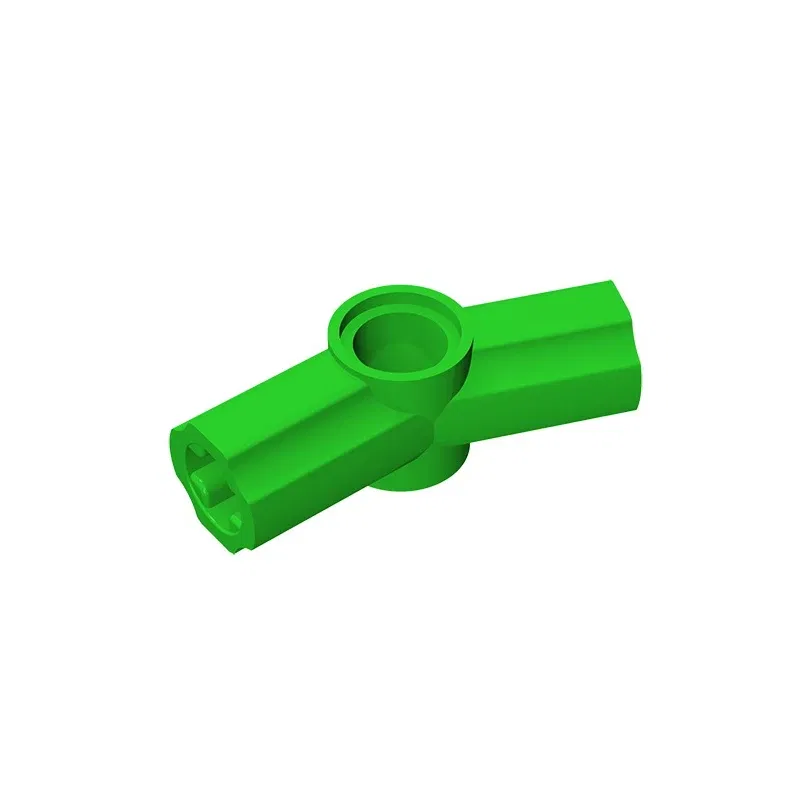 Color: Light Blue - Gobricks GDS-918 Technical, Axle and Pin Connector Angled #3 - 157.5 degrees compatible with lego 32016 Building Blocks