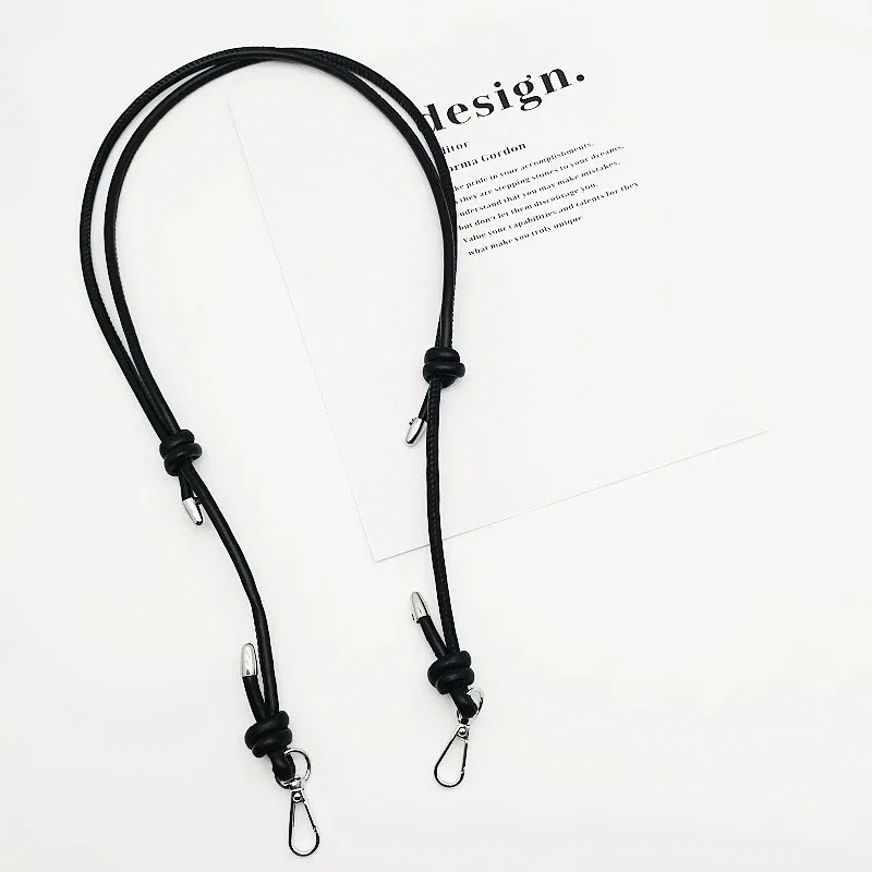 Color: Bronze - Long Leather Shoulder Strap Crossbody Bag Adjustable Replacement Belt Handbag Strap Accessories DIY Bag Belt For Handbags