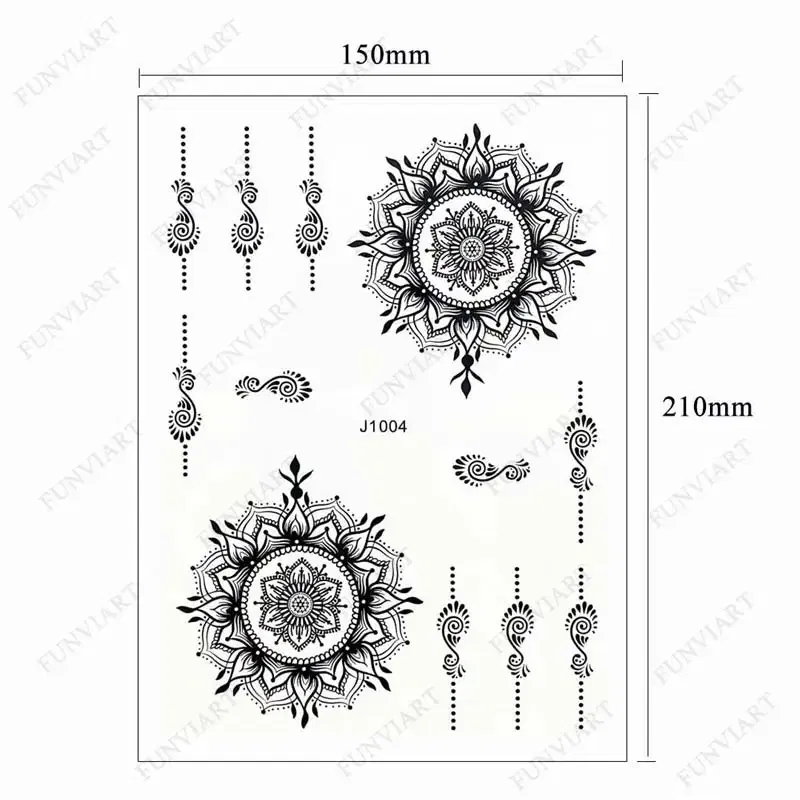 Color: Blue, Ships From: CHINA - Black Henna Temporary Tattoos for Women Lace Flower Mehndi Sticker for Hand Fake Henna Tattoo Sticker Body Art Hena Tatoo