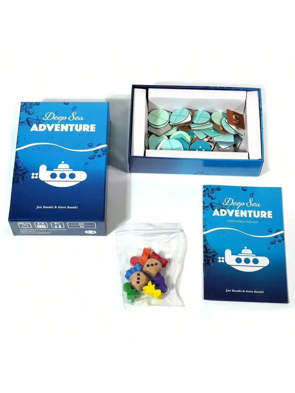 Deep Sea Adventure Game Card Treasure Hunt Strategy Game Card Upgrade Casual Puzzle Board Game Join Our Treasure Hunt Adventure!