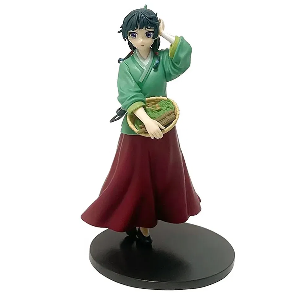 Color: green - Anime The Apothecary Diaries Figure 17cm Maomi Action Figural Pvc Model Kawaii Car Decoration Doll Children Toys Christmas Gifts