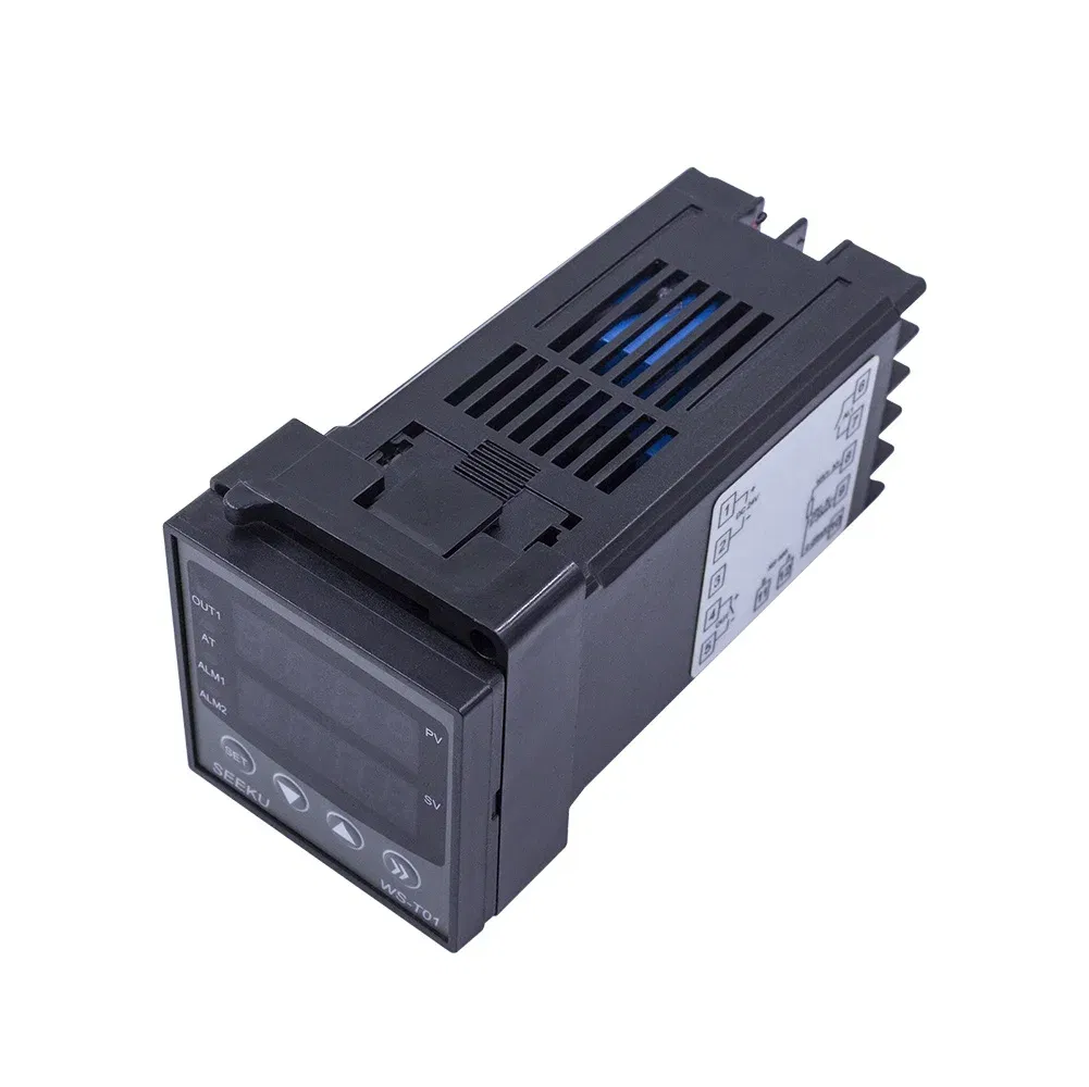 Size: Option 3 - RS485 MODBUS 6 alarm pattern controller T01 PT100 K type thermal couple 4-20mA 0-10V input 220VAC/24VDC Digital pid temperature