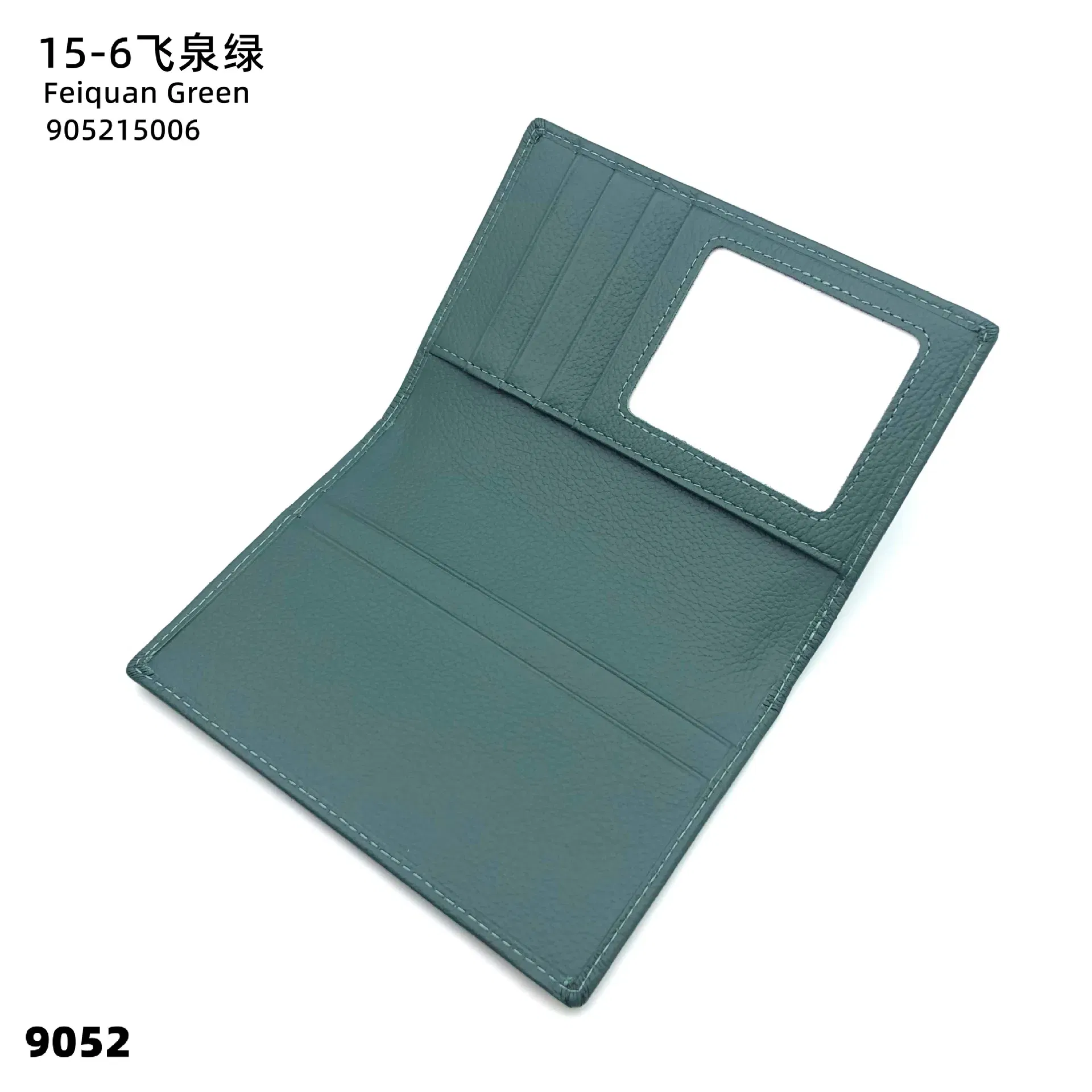 Color: Light Grey - 100% Cowhide Passport Holder Factory Genuine Leather Engrave Letters Men Women Passport Cover Customized Name Travel Card Wallet