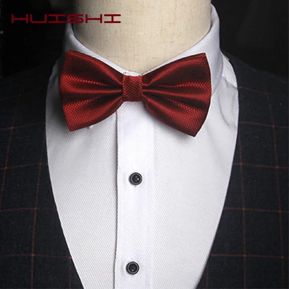 Color: Dark purple, Ships From: CN - HUISHI Bowtie Men Ties Fashion Butterfly Party Wedding Bow Tie For Men Women Candy Solid Color Bowknot Wholesale Accessories Tie
