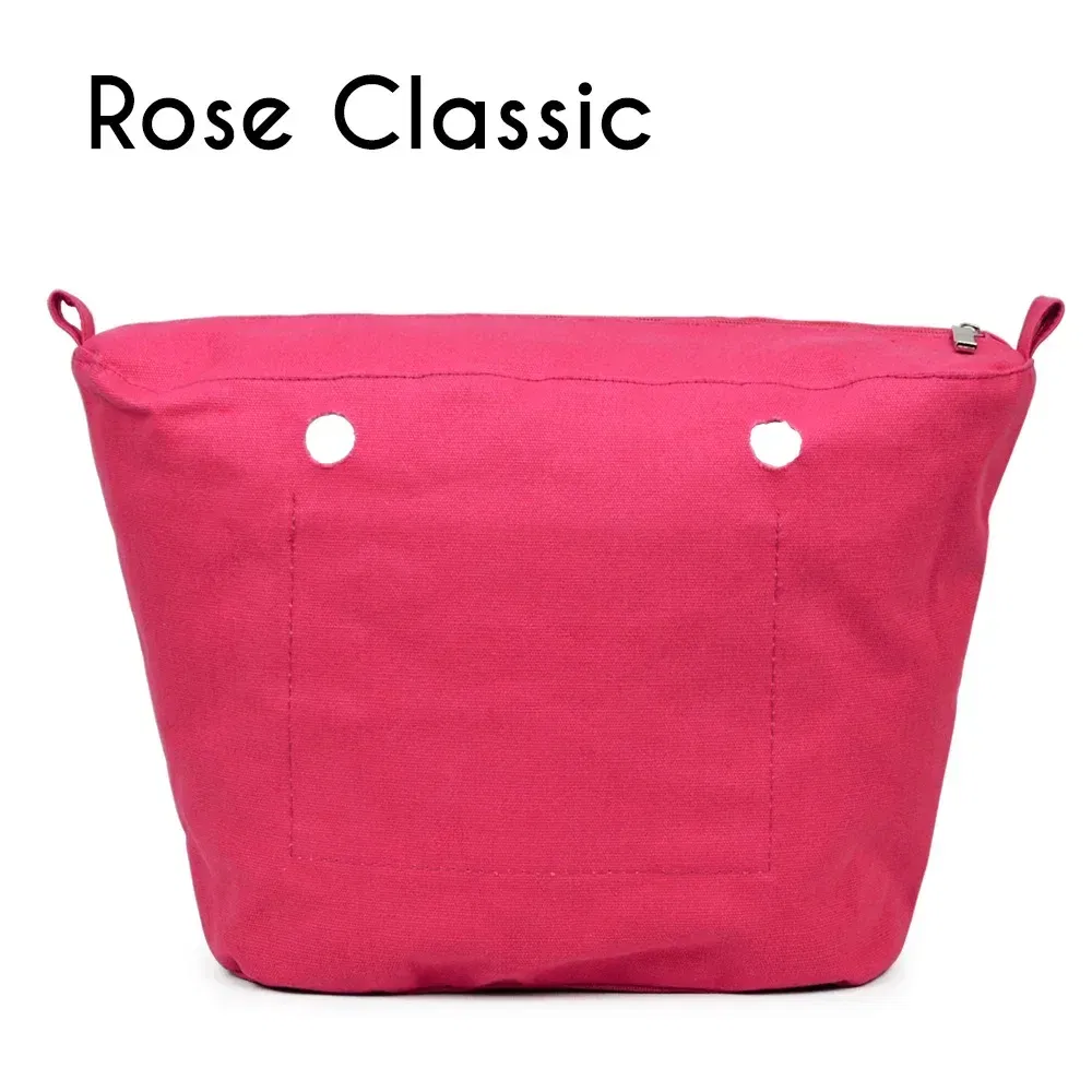Color: Gold - TANQU New Inner Lining Zipper Pocket for Classic Obag Insert with Inner Waterproof Coating for O Bag