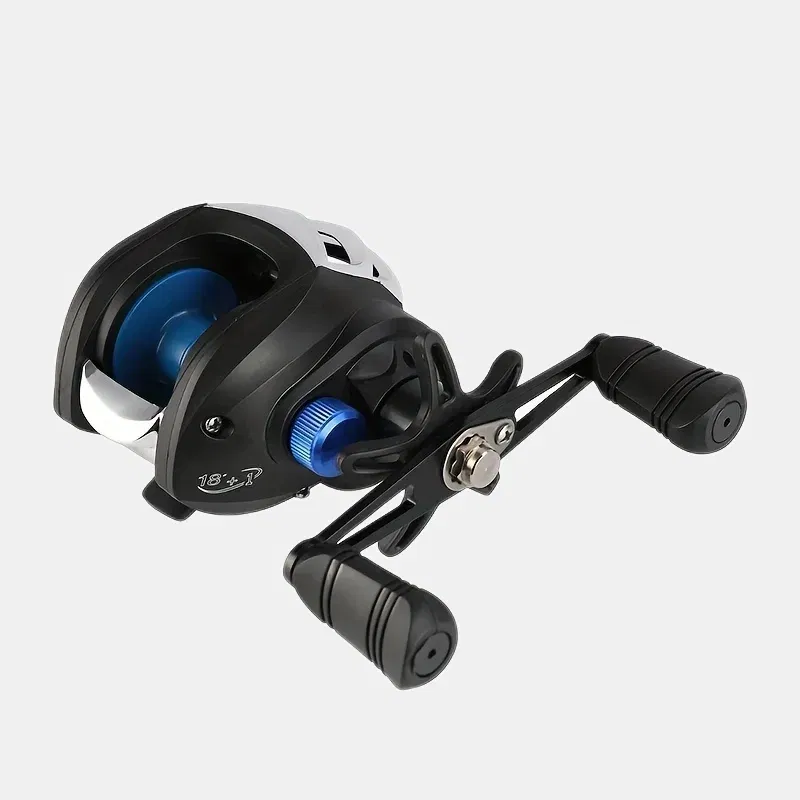 Color: Red, Use Mode: Right Hand, Bearing Quantity: 18 - BILLINGS Baitcasting Reel AK Series,7.2:1 Gear Ratio 18+1BB,18LB Max Drag,Shallow Spool,For Freshwater Saltwate