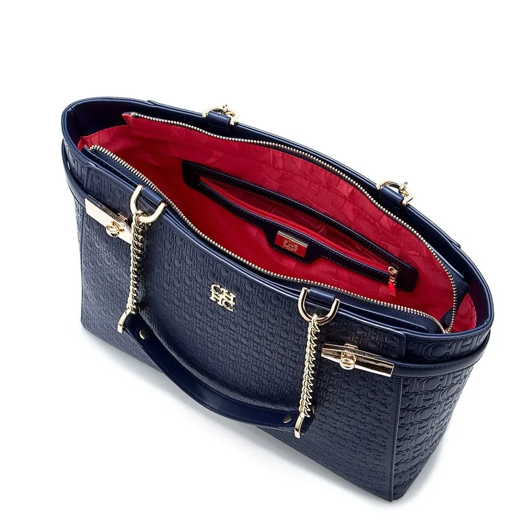 Color: WHITE - 2025 Women Shopper Tote Bag Featuring Fashionable Solid Color Commuter Design And Letter Logo Luxury