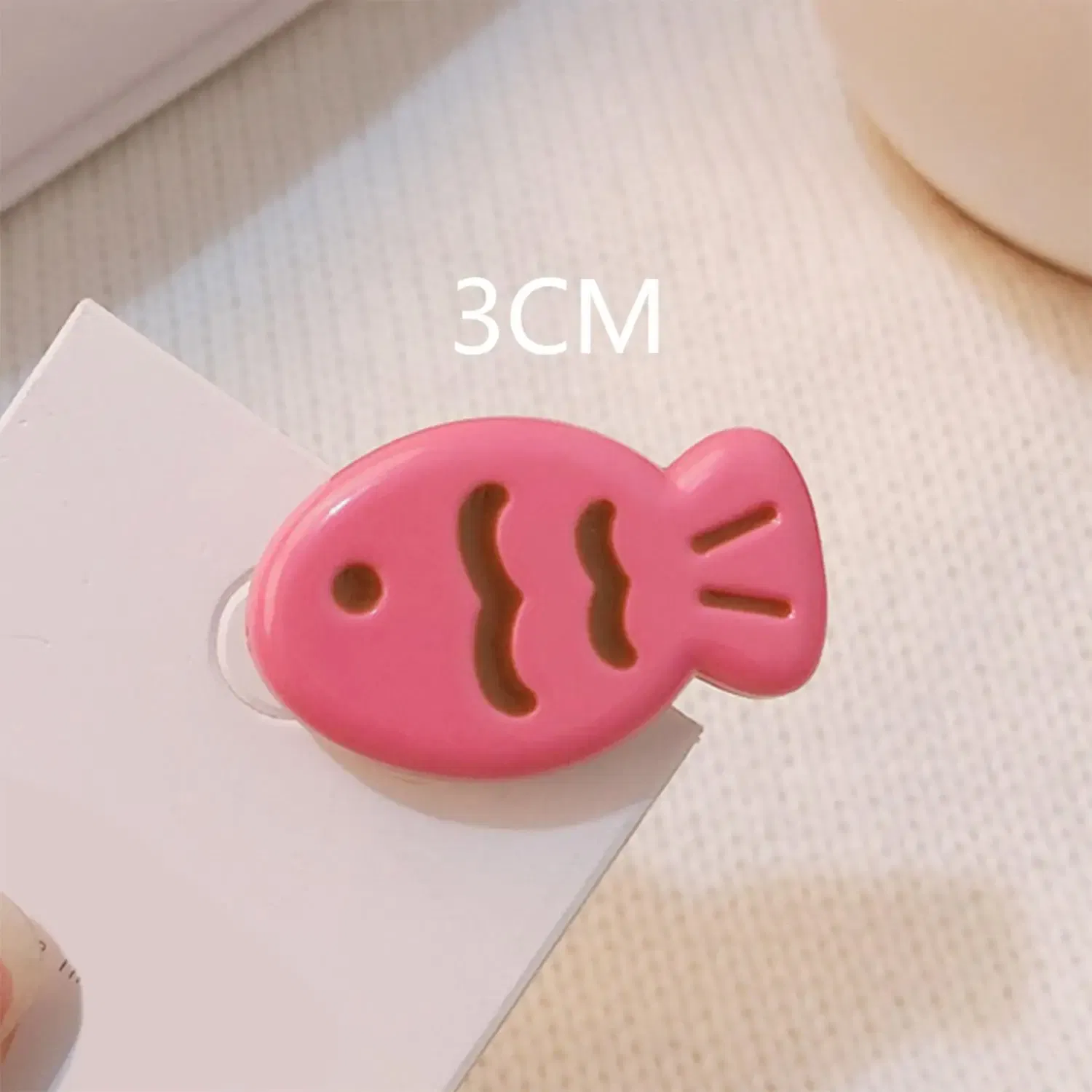 Color: Navy Blue - Simple Milk Tea Color Fishbone Hairpin Girl Cute Bangs Barrettes Sweet Side Hairgrips Temperament Duckbill Clip Hair Accessories