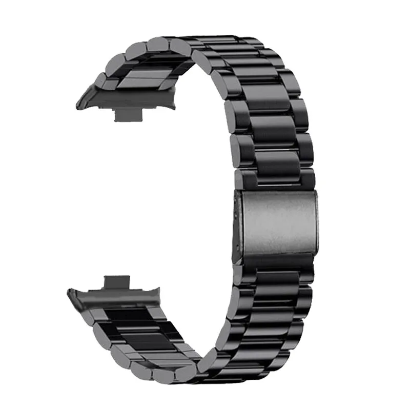 Color: ?©„?¦„?»?, Size: XXL - Bracelet For Xiaomi Redmi Watch 4 Strap Stainless Steel Watchband Xiaomi Mi Band 8 Pro Bracelet Xiaomi Redmi Smart Watch 4 Strap