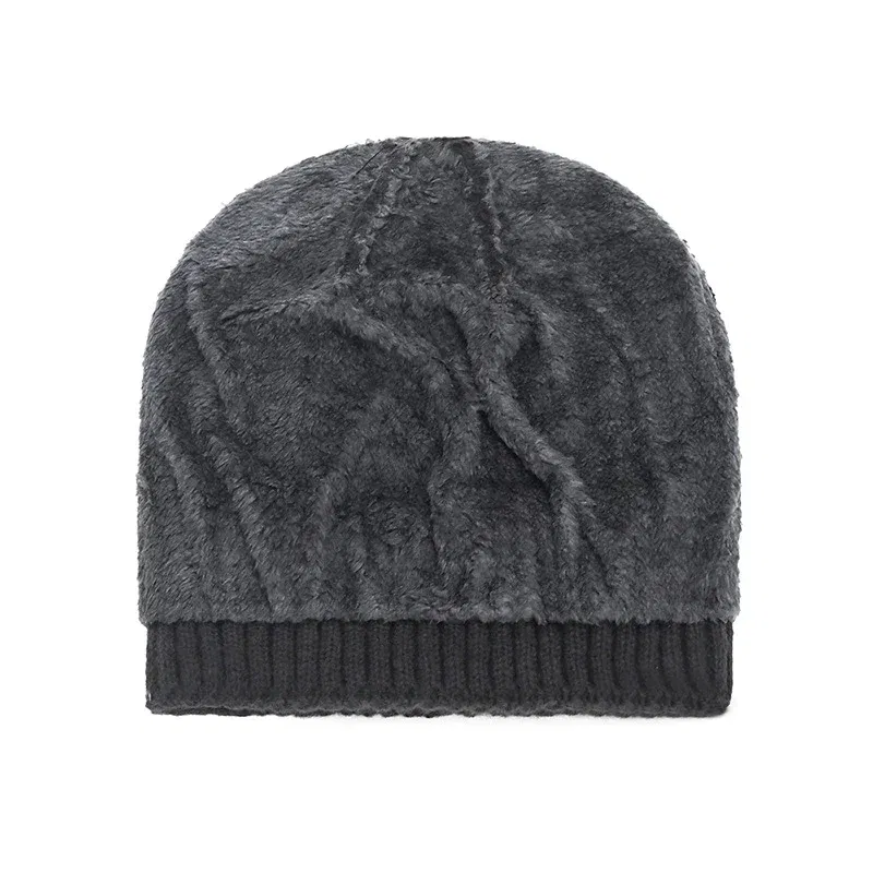Color: black, Ships From: CHINA - Beanie Men Slouchy Knit Skull Cap Warm Stocking Hats Guys Women Striped Winter Beanie Hat Cuffed Plain Hat