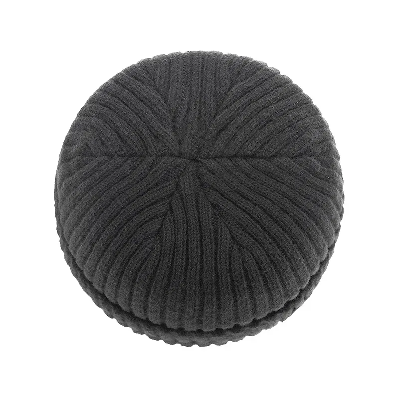 Color: black, Ships From: CHINA - Beanie Men Slouchy Knit Skull Cap Warm Stocking Hats Guys Women Striped Winter Beanie Hat Cuffed Plain Hat