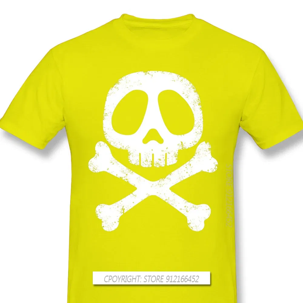 Color: Yellow, Size: XXXL - Cool Black TShirt Space Pirate Captain Harlock Arcadia Kei Yuki Anime Homme T-Shirts Tee Pure Cotton Oversize Short Sleeve