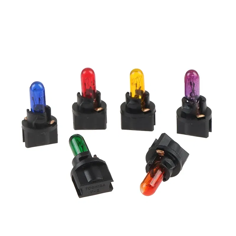 Emitting Color: Cold White - 10Pcs T5 SMD LED Car Light Automobiles Light-emitting Diode Instrument Gauge Dashboard Light Bulbs Auto Interior Indicator Lamp