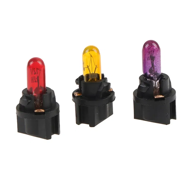 Emitting Color: Cold White - 10Pcs T5 SMD LED Car Light Automobiles Light-emitting Diode Instrument Gauge Dashboard Light Bulbs Auto Interior Indicator Lamp