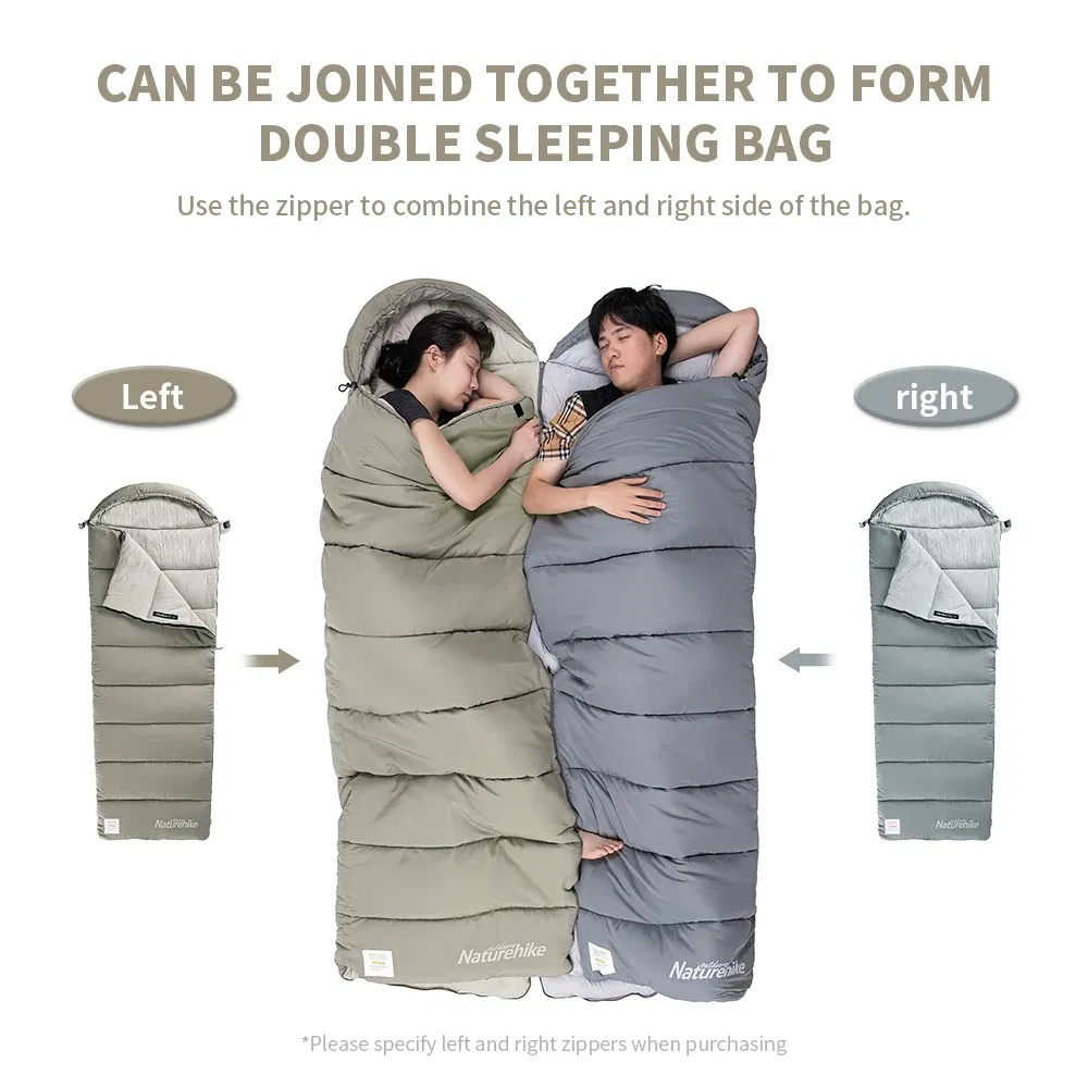 Color: light green, Ships From: CN - Naturehike Sleeping Bag M180 Lightweight Sleeping Bag M300 Double Camping Sleeping Bag M400 Machine Washable Winter Sleeping Bag