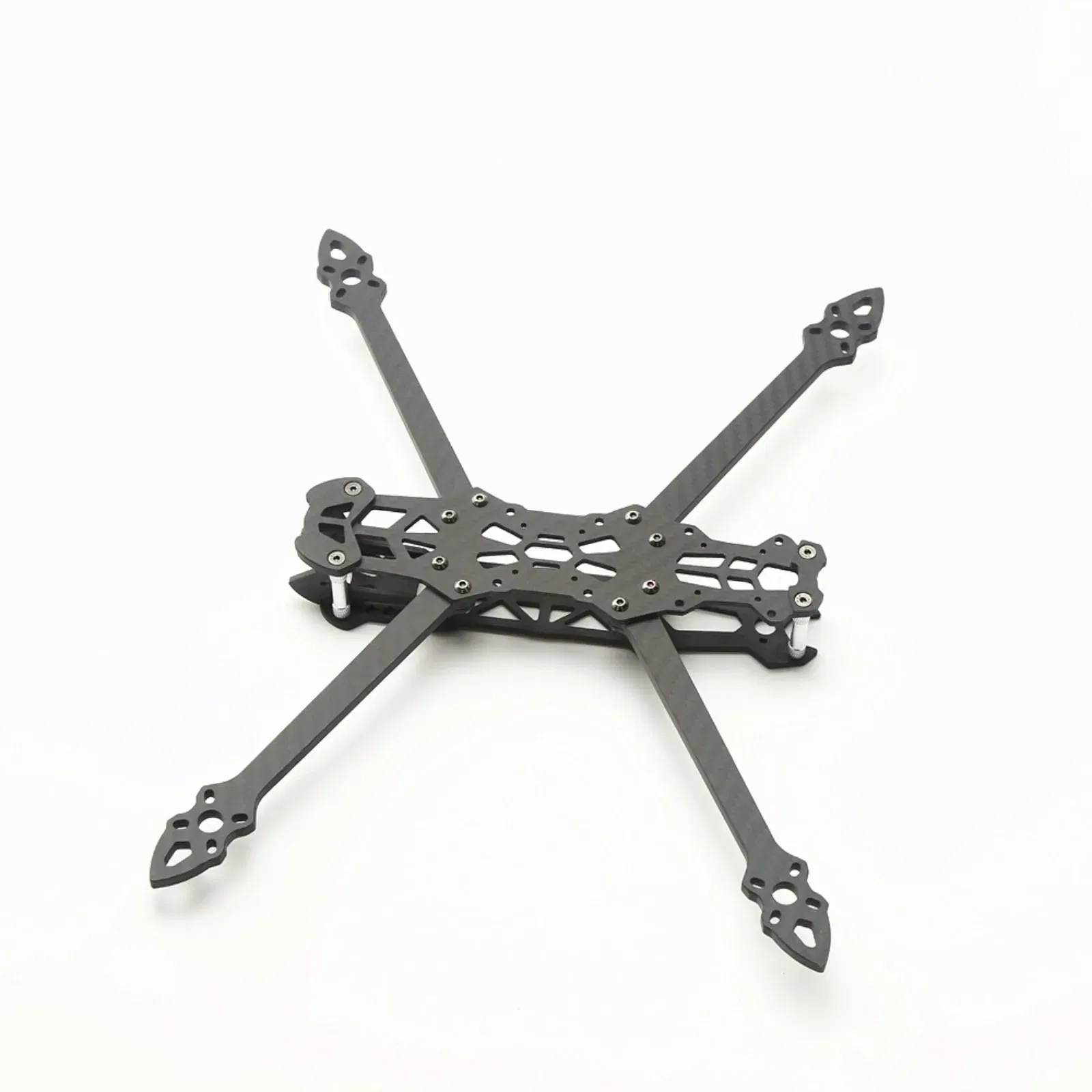 Color: Yellow - Mark4 7inch 295mm with 5mm Arm Quadcopter Frame kit 3K Carbon Fiber 7'' for FPV Racing Drone Quadcopter Freestyle DIY parts