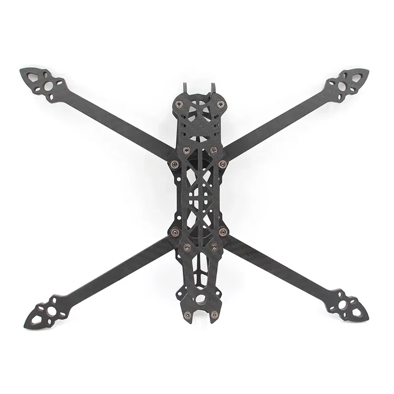 Color: Yellow - Mark4 7inch 295mm with 5mm Arm Quadcopter Frame kit 3K Carbon Fiber 7'' for FPV Racing Drone Quadcopter Freestyle DIY parts