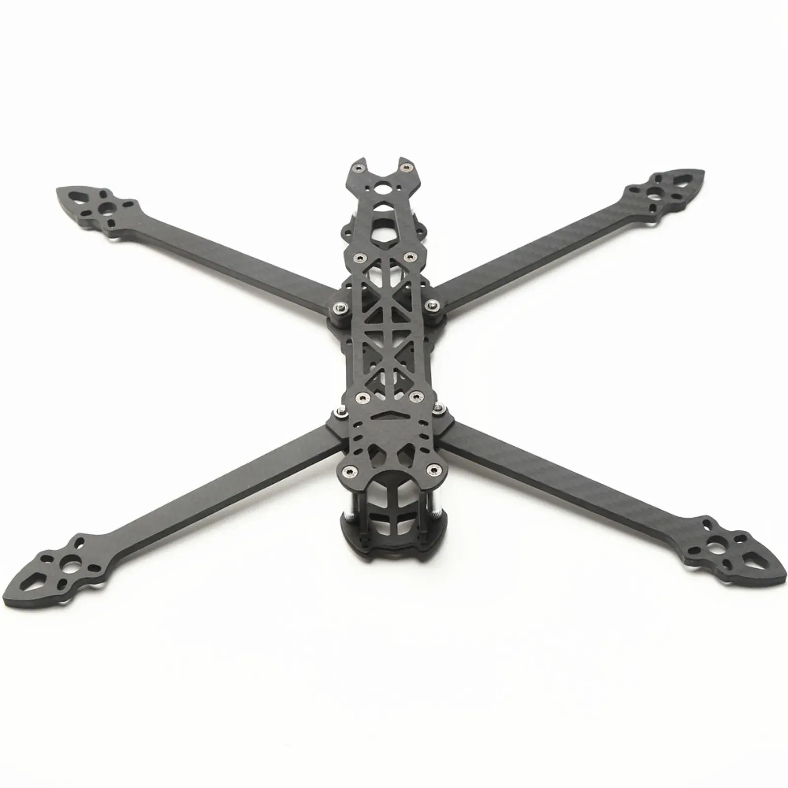 Color: Yellow - Mark4 7inch 295mm with 5mm Arm Quadcopter Frame kit 3K Carbon Fiber 7'' for FPV Racing Drone Quadcopter Freestyle DIY parts