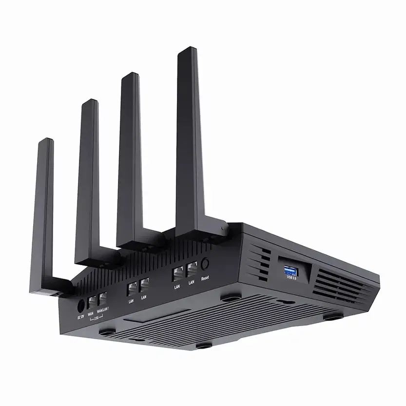 Color: Blue, Ships From: CHINA - Top Flint 2 (GL-MT6000) home and office router, 8-Stream Wi-Fi 6 technology,OpenWrt,2.5G Ethernet ports,Parental control