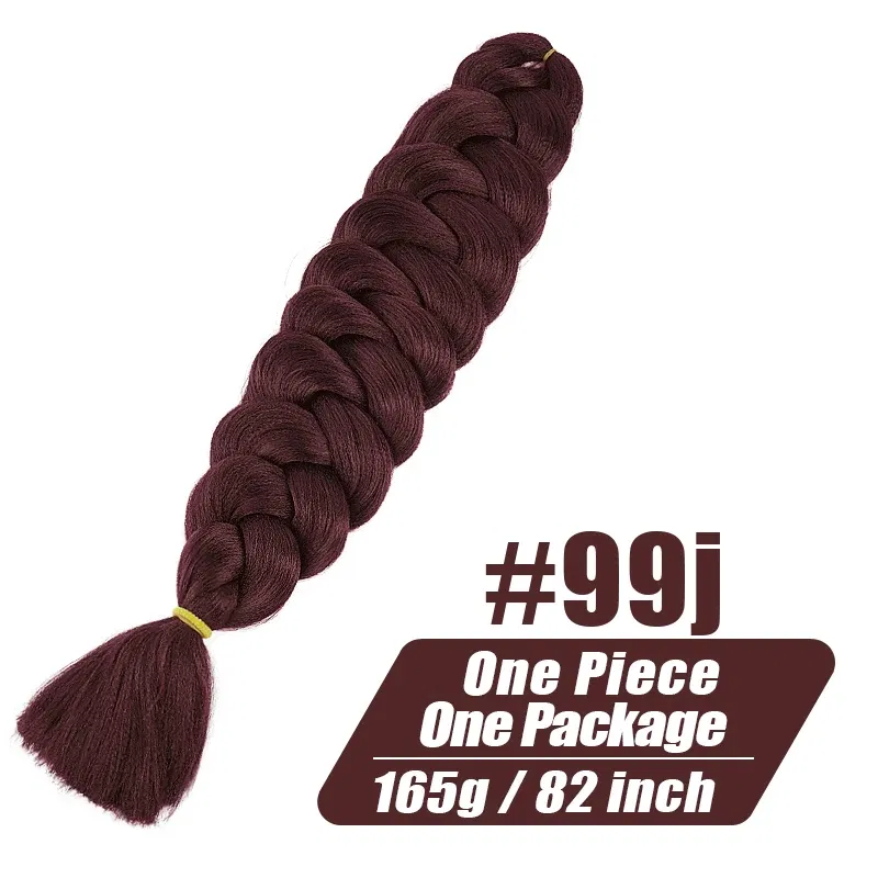 Color: #35, Stretched Length: 32inches, Ships From: CHINA, Bulk Buy: 1Pcs/Lot - Synthetic Braiding Hair Wholesale 82Inch 165g Ombre Braiding Hair Packs Jumbo Braid Hair For Women DIY Hairstyle Blue Grey