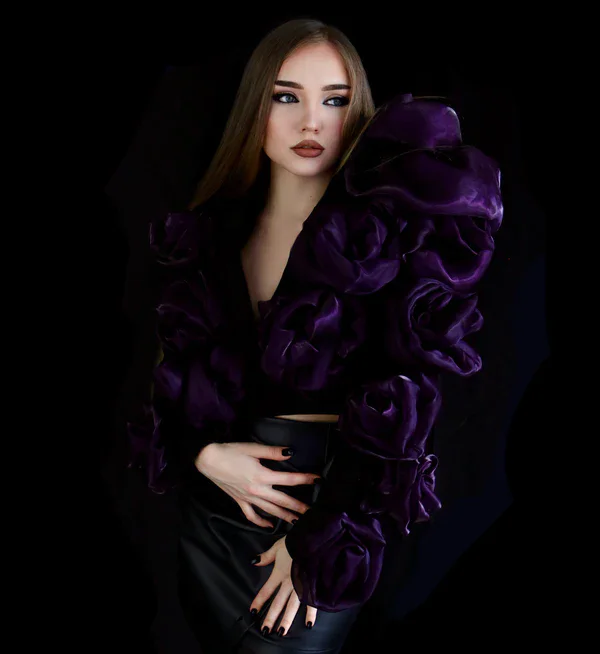 Couture 2025 Black Short Women Blazer Coats With Handmade Flower Details Women Outerwear Outerfit Blazers Femme Blazer Mujer