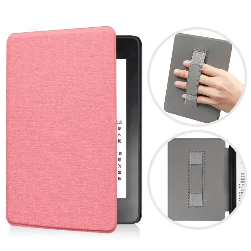 Color: Pink, Size: EIGHTEEN - Handle Case for Kindle Paperwhite 2022 2021 Pouch 1 2 3 4 5 6 7 8 9 10th 11th Generation 6/6.8 Inch 2019 2018 Protective Cover