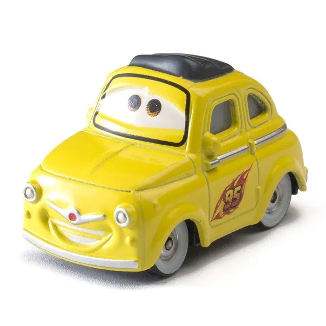 Color: Orange - Pixar Cars 3 Temperature-variable Model Disney Lightning Mcqueen Racing Family Mack Uncle Car Toy Boy Girl Children Toys Gift
