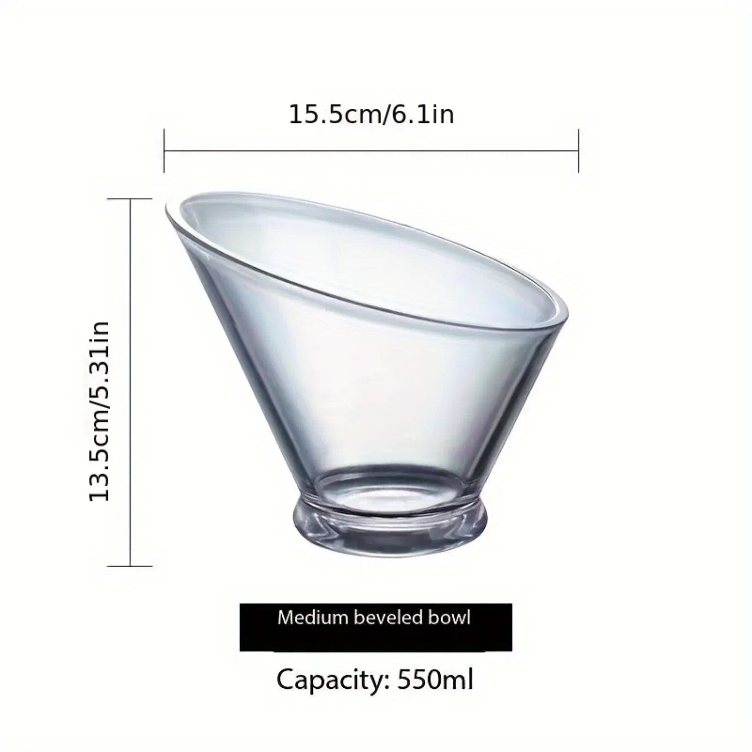 Design" Versatile Salad & Dessert Bowl - Rust-Resistant, Easy-Clean Plastic, Perfect For Fruits, Vegetables & Breakfast - Essent