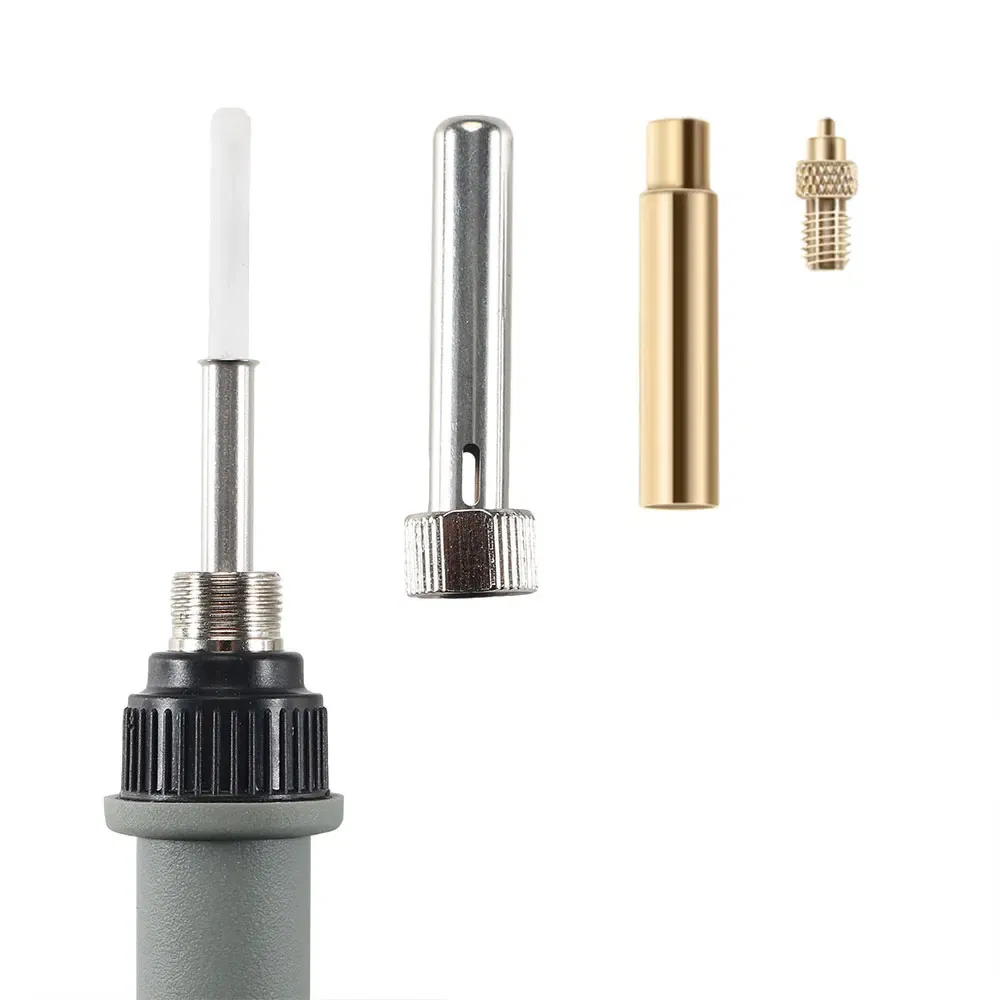 Color: WHITE - Heat Insert Nut Iron Tip Brass Hot Melt Insert Nut Embedded Kit M2-M8 Soldering Iron Tip Heat Insertion Tool 3D Printer Accessor