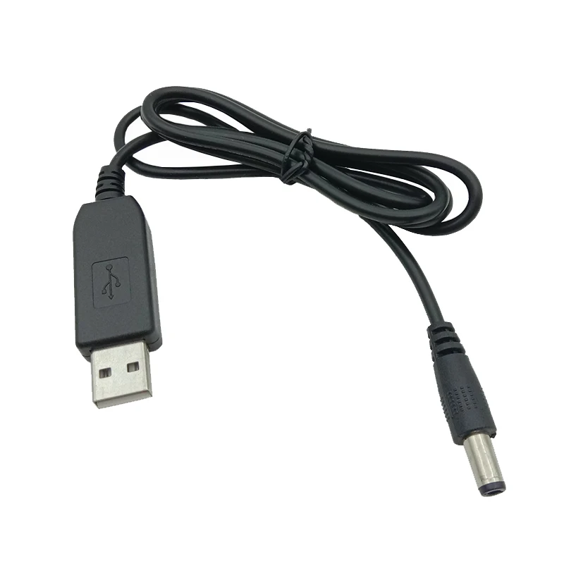 5.5*2.5mm DC 5V to 6V 6V1A 6 Volt USB Boost Cable Line Step-up Converter 5.5x2.1mm Connector For Router Speaker Power Supply