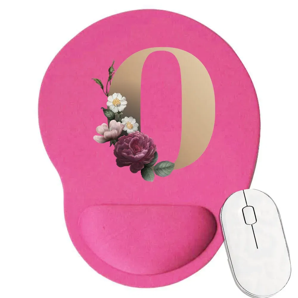 Color: ocean blue - Mouse Pad Gaming MousePad Premium Mousepad Speed and Control Desk Pad Pink Mouse Mat High-Grade Desk Mat Gold Letter Series