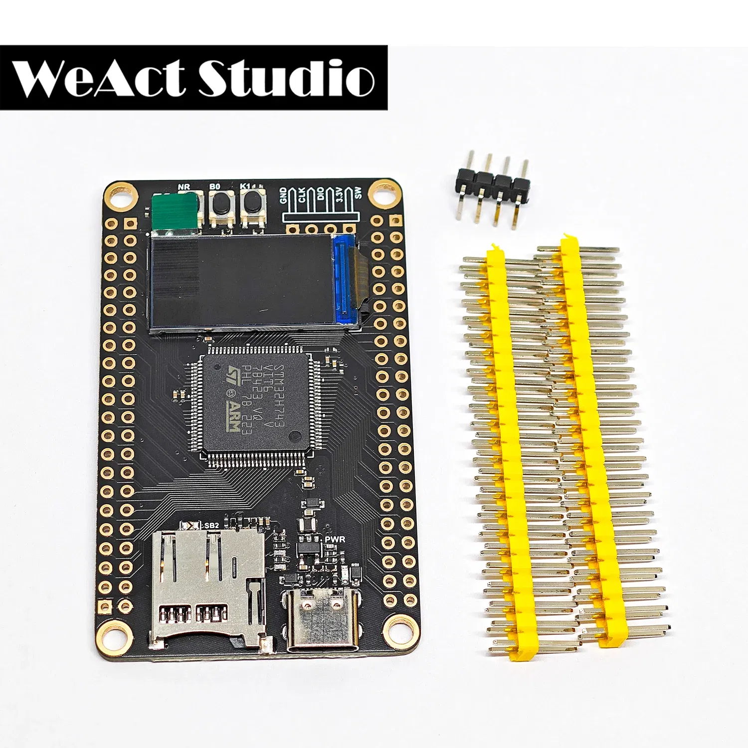 Color: Beige - WeAct STM32H743 STM32H743VIT6  STM32H7 STM32 Demo Board Core Board