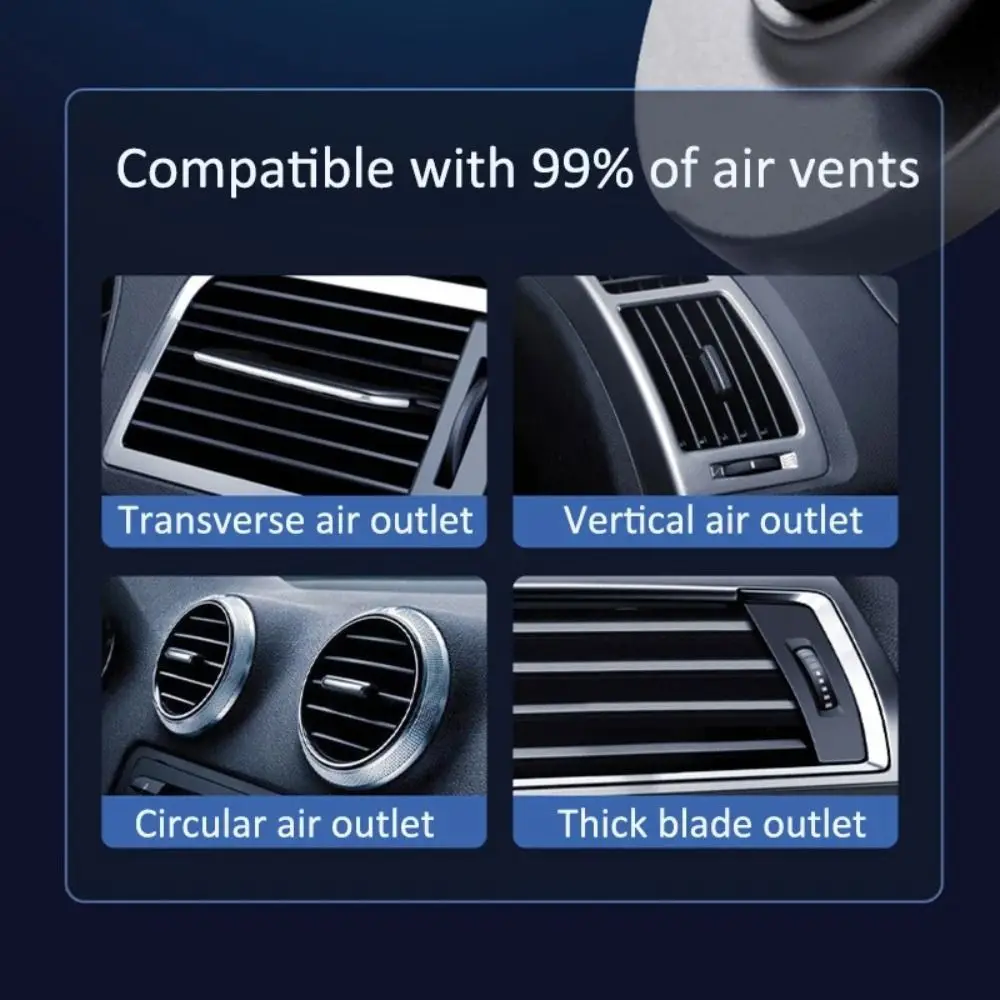Car Phone Charger Car Mount Magnetic Phone Holder Dashboard Air Vent Car Phone Stand for iPhone15 14 13 12Pro Max