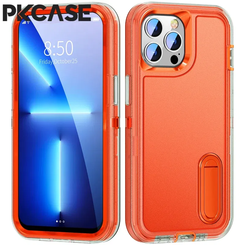 Color: green, Material: Cotton Fabric - PKCASE Shockproof Case For iPhone 13 Mini 12 11 Pro Max 6 7 8 Plus Bracket Protective Cover For iPhone X XS XR SE 2020 2022