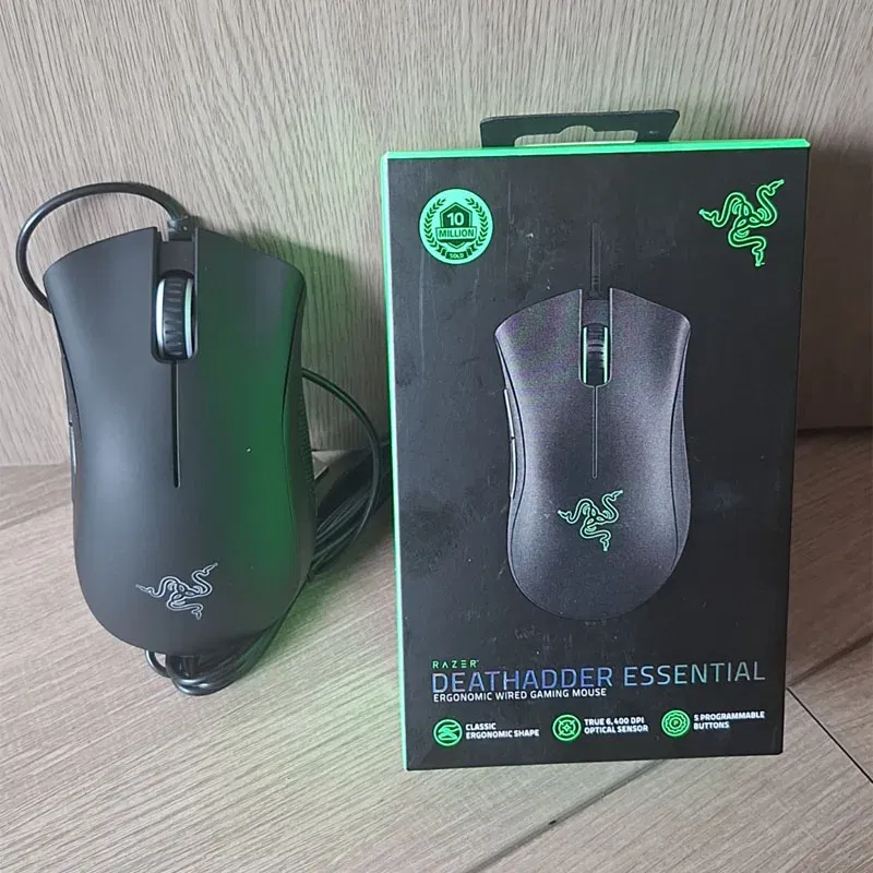 Color: green - Mouse RazerPurgatory Viper Standard Edition 6400DPI Wired Gaming Mouse Brand Merchandise Birthday Gift Graduation Gift Wholesale