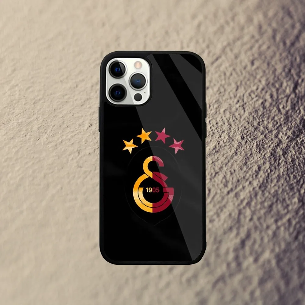 Color: Clear, Material: PU - G-Galatasaray 1905s Phone Case For iPhone 16,15,14,13,12,11,Plus,Pro,Max Mini Magsafe Magnetic Wireless Charging
