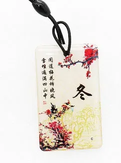 Color: Fluorescein - 13.56MHz RFID GEN2 CUID Rewriteable Smart Key UID Changeable Epoxy Card block 0 writable NFC Andriod MCT Copy Clone Duplicate