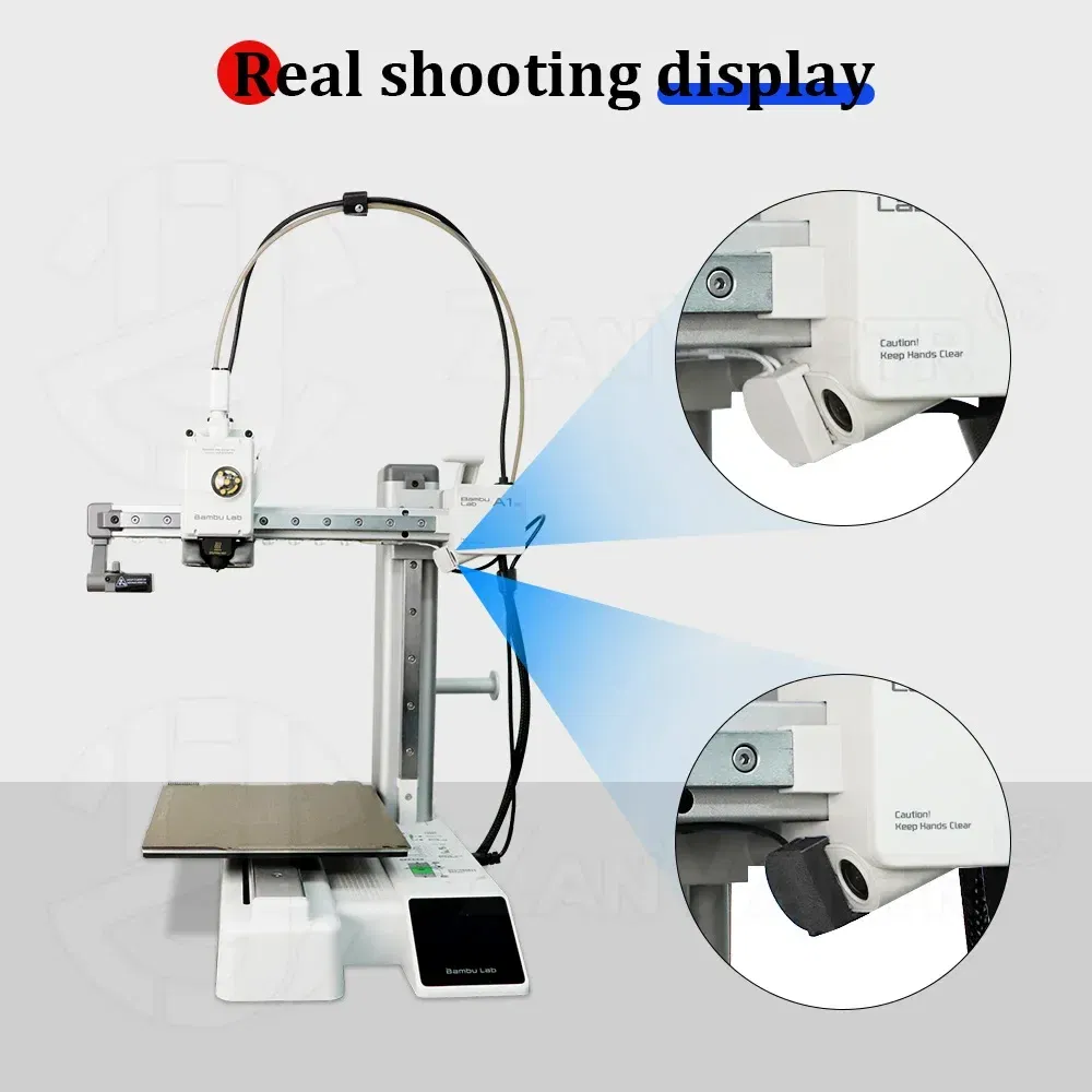 Color: WHITE - For A1/A1 Mini LED Light New upgrade Induction control 6500K High Brightness Lighting Heat-Resistant Durability 3D printer