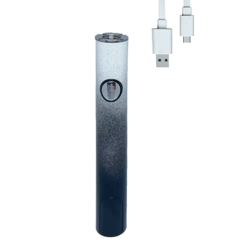 Color: PURPLE - 1PCS510 threaded battery pen soldering iron with USB-C fast charging interface, soldering kit with three gradient color options